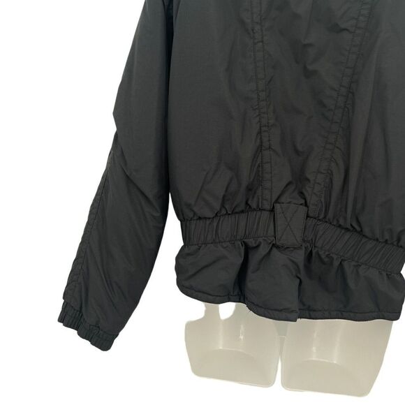 OBERMEYER Nell Jacket Womens 12 Black Puffer Coat Ski Snowboard Bomber Crop - Picture 11 of 16